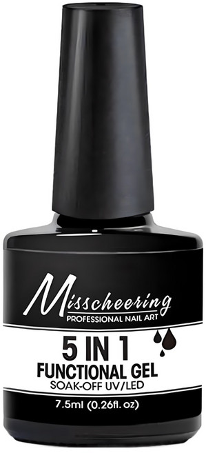 셀프 젤 네일 연장 네일 팁 폴리 젤 세트 가이드 팁 손톱 연장 재료, 1개, 02. 5 in 1 글루 젤(34g)