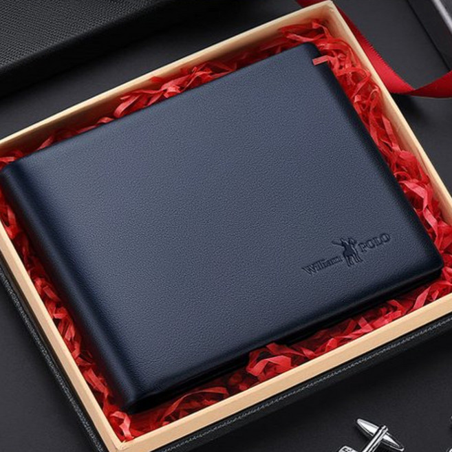 WilliamPOLO(윌리엄폴로) 191476 소가죽 남성지갑 반지갑 카드지갑 (폭서코리아)