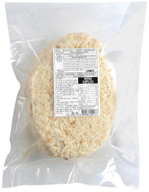 통등심 대왕돈까스(380x5ea) 대용량 업소용 가정용, 1개, 1.9kg