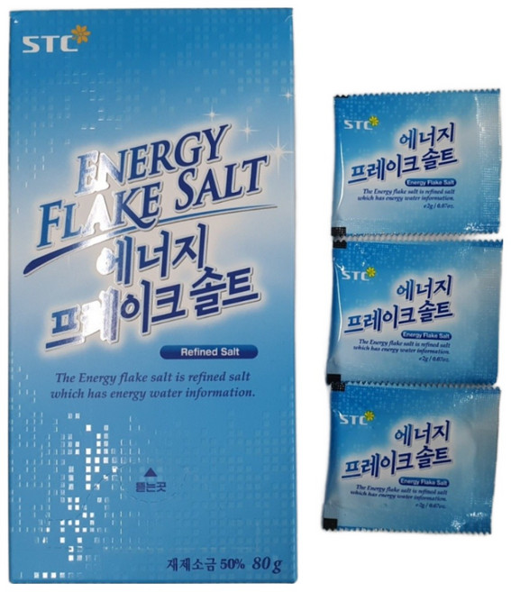 셀젠 에너지 프레이크 솔트 2g 40포, 80g, 1개