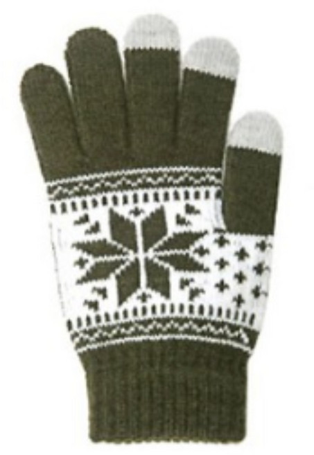 더나은 (1+1) 눈꽃 스마트폰 터치장갑