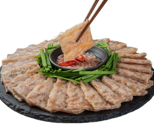 제주 흑돼지로 만든 흑돼지편육 180g (+새우젓포함), 5개