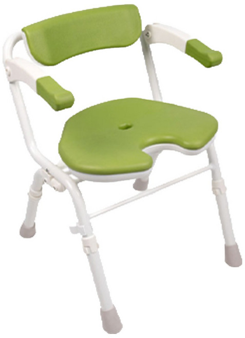 복지용구 환자 등받이 목욕 보조용품 목욕의자 ASC-502, 경감대상자 6%, 연두색 대형