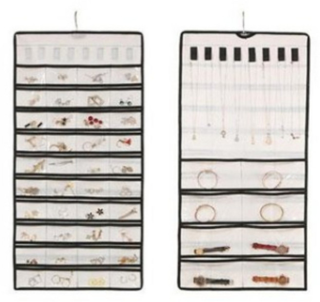 비비드 벌브 양면 악세사리 걸이 보관함 쥬얼리 4Color