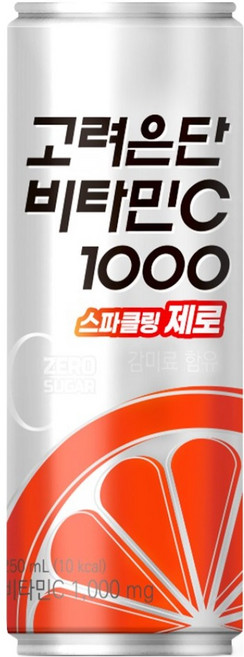 고려은단 비타민C1000 스파클링 제로, 30개입