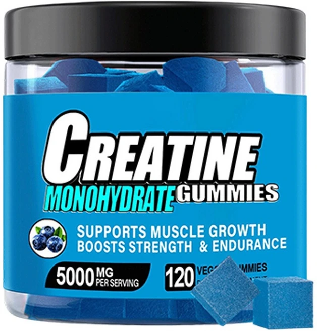 운동 능력 향상 지원 간편하게 씹어먹는 크레아틴 모노하이드레이트 구미, 1개, 120정 - 쿠팡