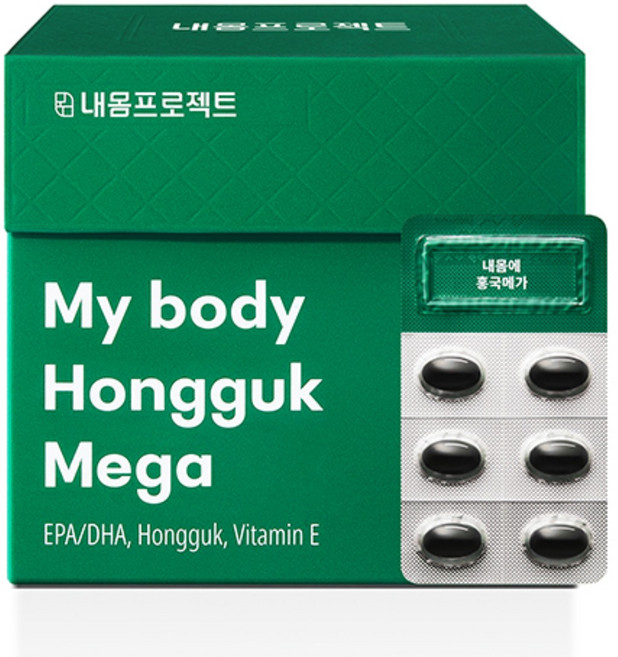 내몸에 홍국메가 콜레스테롤 낮추는 홍국 영양제, 60정, 6개