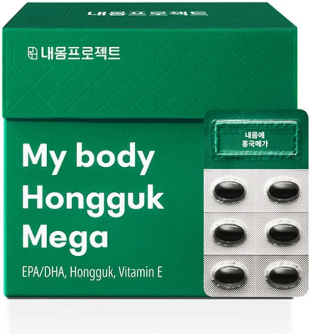 내몸에 홍국메가 콜레스테롤 낮추는 홍국 영양제, 60정, 6개 - 쿠팡