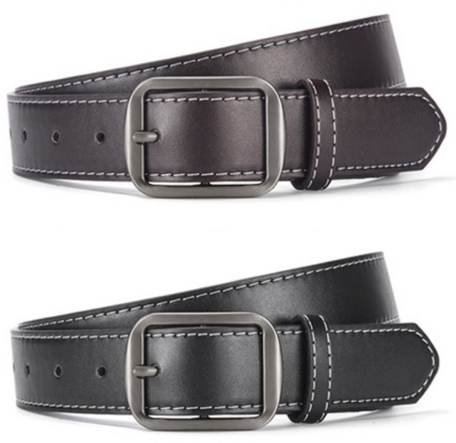 1+1 여성 가는벨트 청바지 여성 벨트 심플 캐주얼 벨트 여성