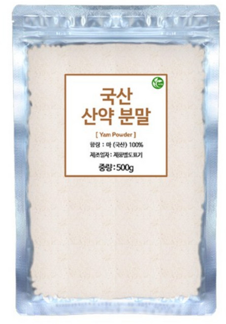 국산 산약 마 분말 가루 국내산 참마만 사용, 1개, 500g