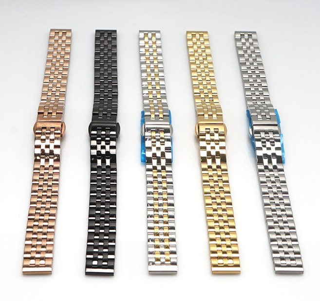12mm ~ 24mm 사이즈의 범용 5종 남여 메탈밴드 메탈 시계줄