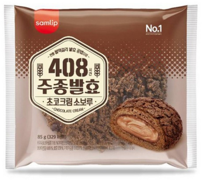 삼립빵 삼립 주종발효 초코크림 소보루, 20개, 85g