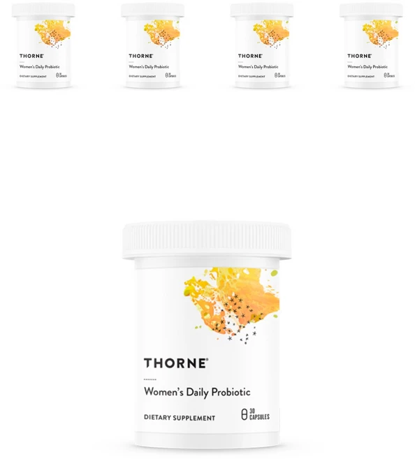 쏜리서치 우먼스 데일리 프로바이오틱 캡슐, 5개, 30정 - 쿠팡