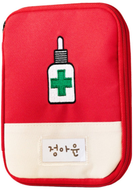 도담키즈 kc인증 어린이집 유치원 약 파우치, free