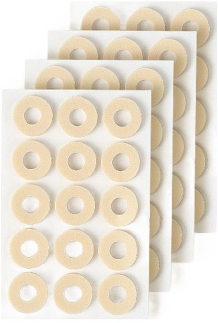 리빙앤랩 eva 티눈패드 발보호패드 60입, 다용도원형, 1개