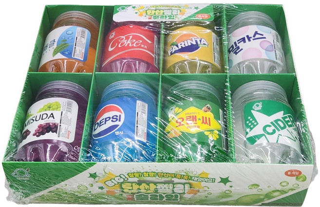 빅탄산젤리슬라임8종, 1개