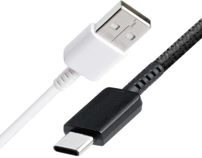 USB C to A 초고속 25w PD 60W 충전 케이블 블랙 화이트 1m 2m, 1개