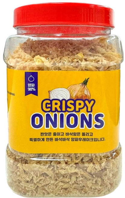 카레전문점 주문생산 양파후레이크 크리스피어니언 튀긴양파 크리스피양파, 500g, 1개