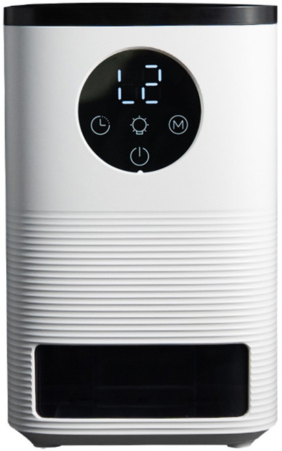 디프 미니 저소음 제습기 1.4L 가정용 원룸 화장실 건조 옷장 무드등, 화이트