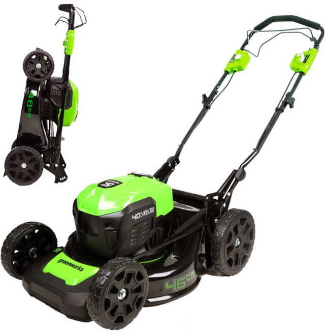 그린웍스 40v 잔디깍기 잔디깍는기계 제초기 잔디깍기기계, 자동형, 본체만(충전기 배터리 제외), 1개