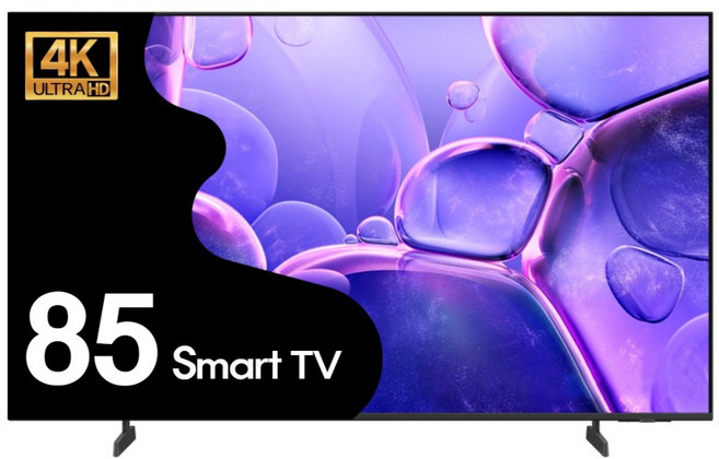 삼성 25년형 최신 85인치 215cm 4K 크리스탈 울트라HD 대형 스마트TV 85U8000, 방문설치, 벽걸이형, 85U8000_포천방문수령, 215cm(85인치)