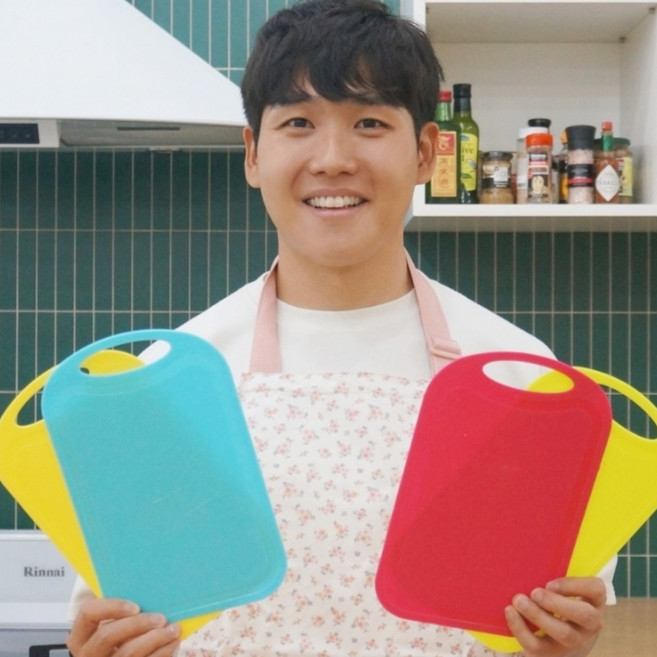 3+1 칠초도마 이유식 항균 플레이팅 도마 세트, 1개