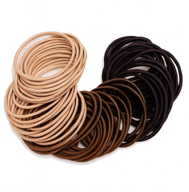 179osn 얇은 머리끈 대용량 짧은머리고무줄 2mm