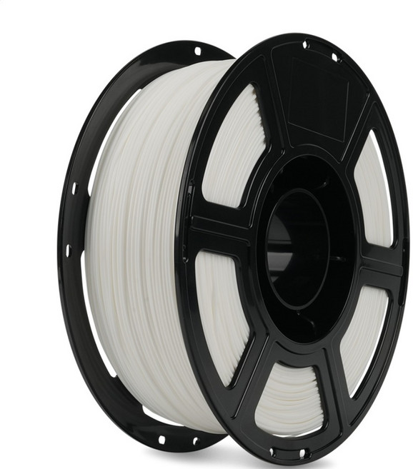 Flashforge 3D 프린터 필라멘트 1.75mm 1kg, 화이트 White, Matte PLA