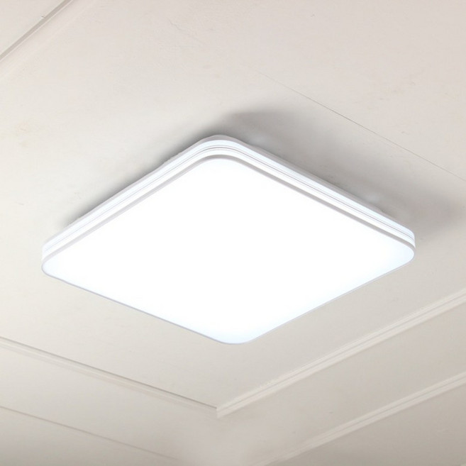 삼성칩 60W LED 방등 플리커 프리 제품 천장등 안방등 사무실 거실등 조명, LED 국산 프리미엄뉴슬림방등하이엔 60W