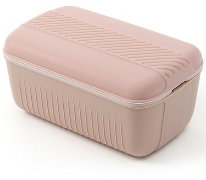 엘엔픽 빨래비누 그라인더 케이스 거품롤러 브러쉬 핑크 보관함