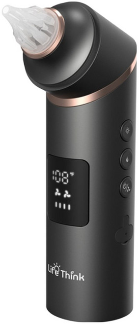 라이프씽크 무선 이어 드라이어 10W, LF-100-TH, 블랙