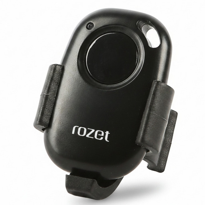 rozet 블루투스 핸드폰 무선 셀카리모컨 RX-5500, 1개, 블랙