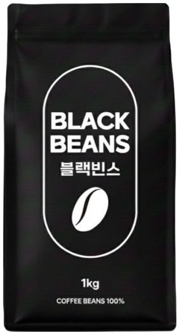 블랙빈스 케냐AA 분쇄선택, 1개, 1kg, 홀빈(분쇄안함)