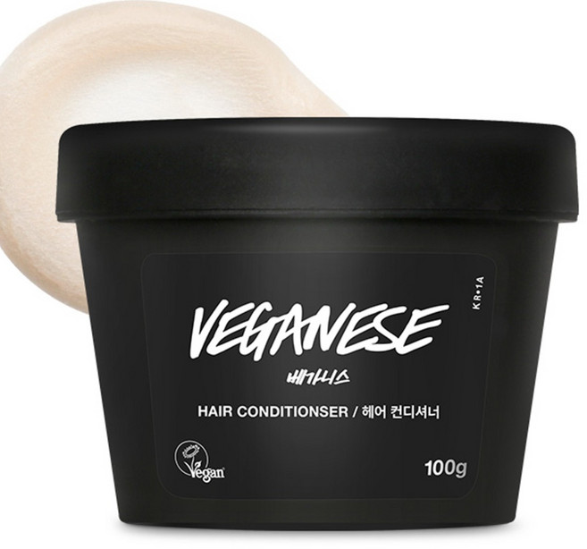 러쉬 공식 베가니스 헤어 컨디셔너, 100g, 1개