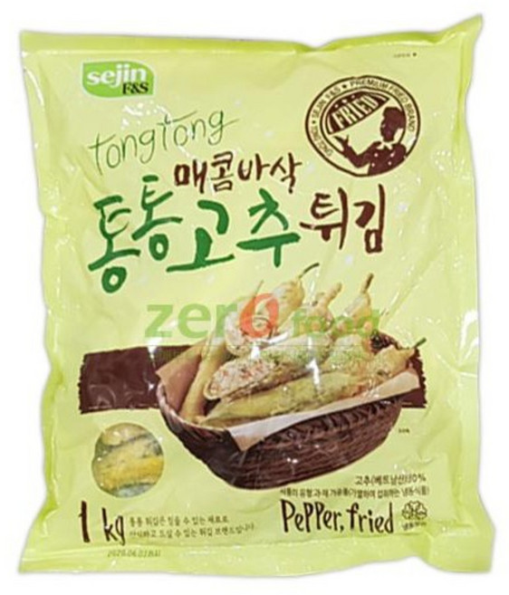 세진 통통 고추 튀김 1kg, 2개
