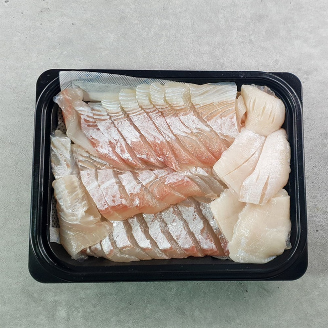 두팜 당일작업 대광어 숙성 광어회 250g 500g 활어작업, 광어슬라이스 500g, 1개