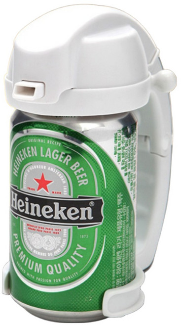 캔맥주 크리미 거품기/ 휴대용 풍부한 2배 거품, 1개