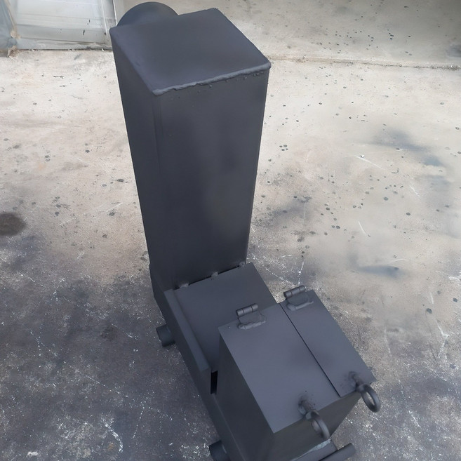 목화열기 거꾸로 오래타는 나무난로 화목난로 중사이즈 농막 사무실 집 실내 실외