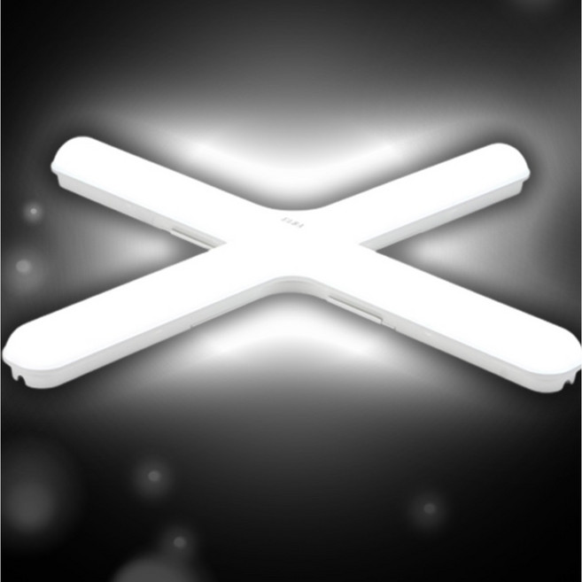 비츠온 LED 십자등 60W KC 인증제품 1년 무상 AS 제품 출고 십자 조명, 주광색