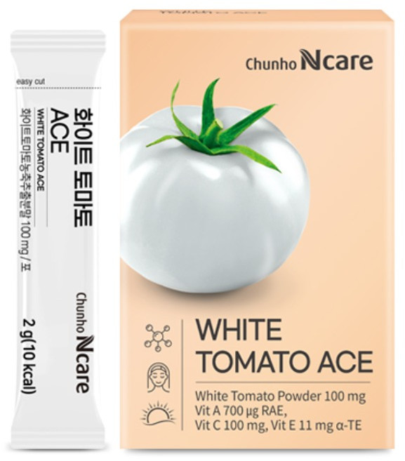 천호엔케어 화이트토마토 분말 비타민 A C E 2g 30p, 30정, 1세트