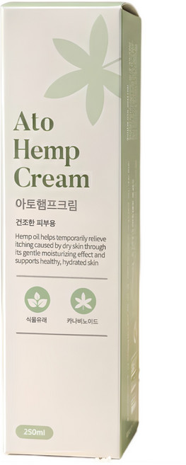 아토햄프크림 습진 보습 여드름 주사 피부염 지루성 유아로션, 1개, 250ml