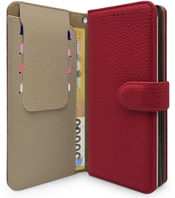 아리움스타 메이폴 가죽 지갑 카드 수납 다이어리 핸드폰 케이스