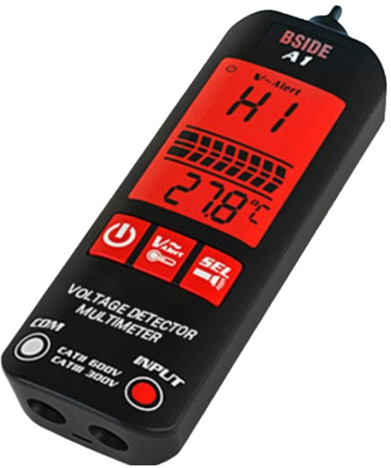 멀티 테스터기 디지털 멀티미터 전기 비접촉 검전기, 1개