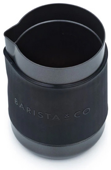 바리스타앤코 쇼티밀크저그 스팀피쳐 600ml, 블랙, 1개