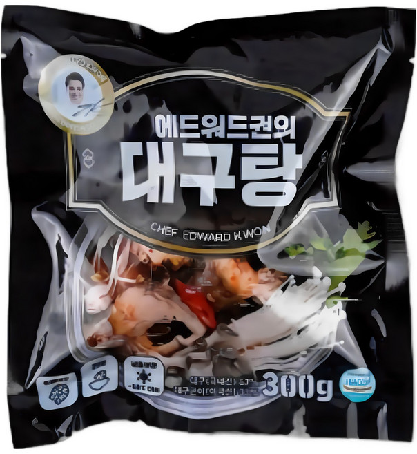 정품 애드워드권 국내산 손질대구 (대구200g+알고니100g+육수 500g), 3개, 200g