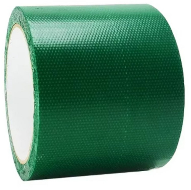천막 윙바디 화물차 호루 갑바 텐트 보수 타포린 천막지 보수테이프 방수테이프, 타포린테이프 그린(5m), 1개, 단품