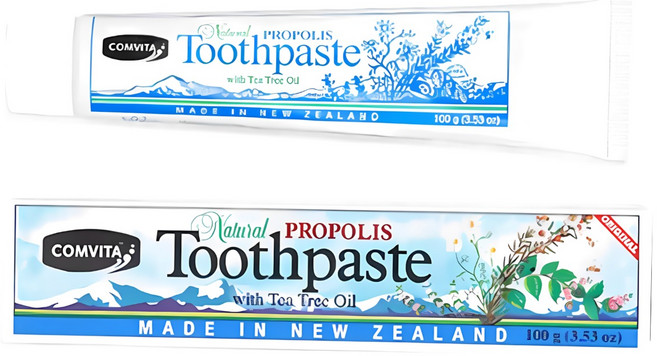 [본사직영] 콤비타 해피콜 치약 (프로폴리스 & 티트리 오일 함유), 100g, 1개