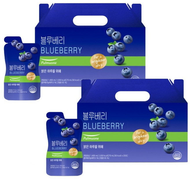 풀무원녹즙 블루베리 건강즙 1+1 기한 임박, 1.4L