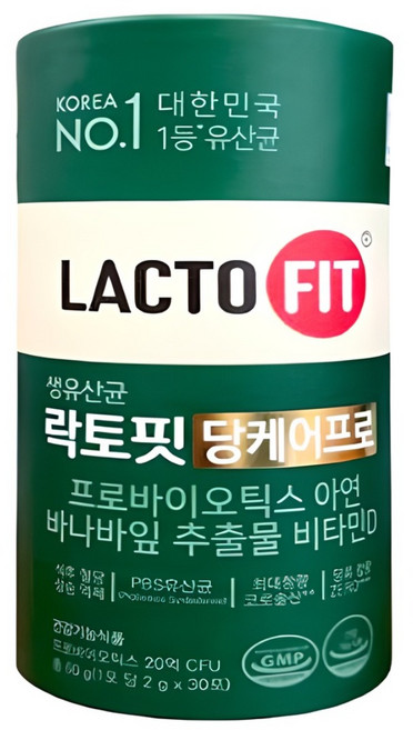 락토핏 종근당건강 당케어 프로 30p, 30정, 60g, 1개