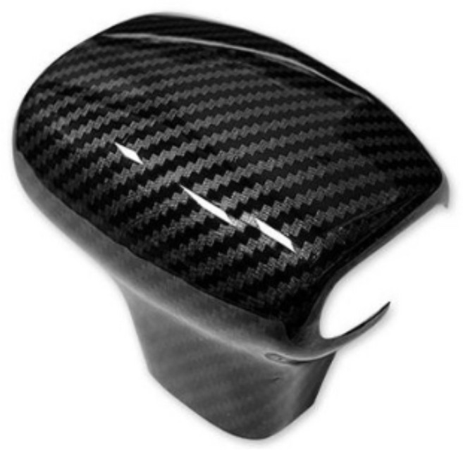 유투카 호환 봉고3 EV 카본 몰딩 기어봉 커버, 호환 봉고3 EV 용, 기어봉 1P [카본]